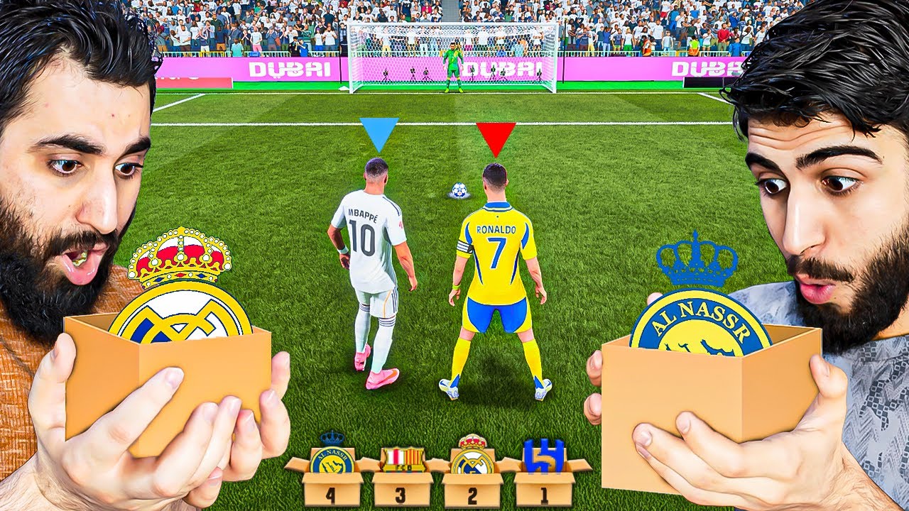 تحدي الفريق الي تلقا نستخه تتخار منه لاعب !!