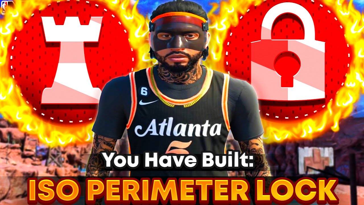NEVER BEFORE SEEN ISO PERIMETER LOCKDOWN BUILD is GAME BREAKING on NBA 2K23