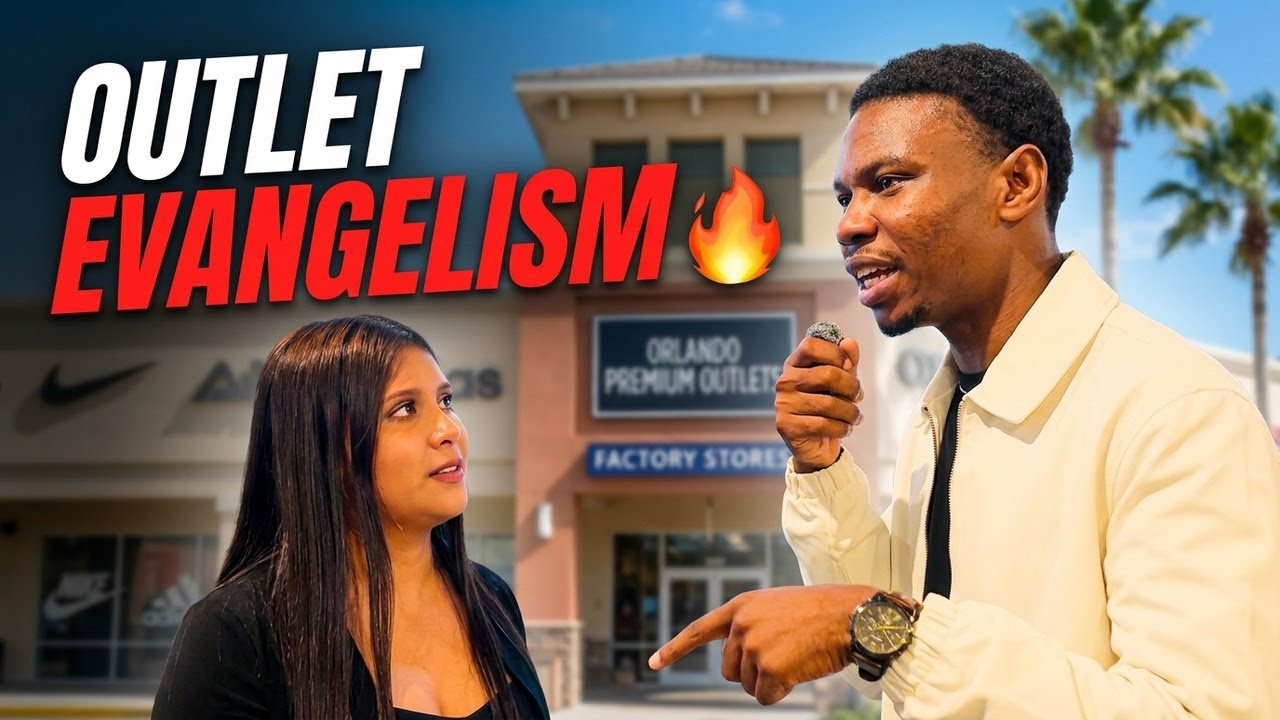 Evangelizing at the Premium Outlets in Orlando🔥