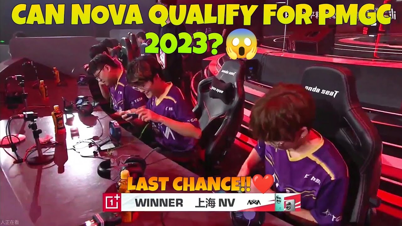 😳 NOVA 16 Kills Domination In PMGC Last Chance !!🥳 Can NOVA Secure Their Spot In PMGC 2023?😱