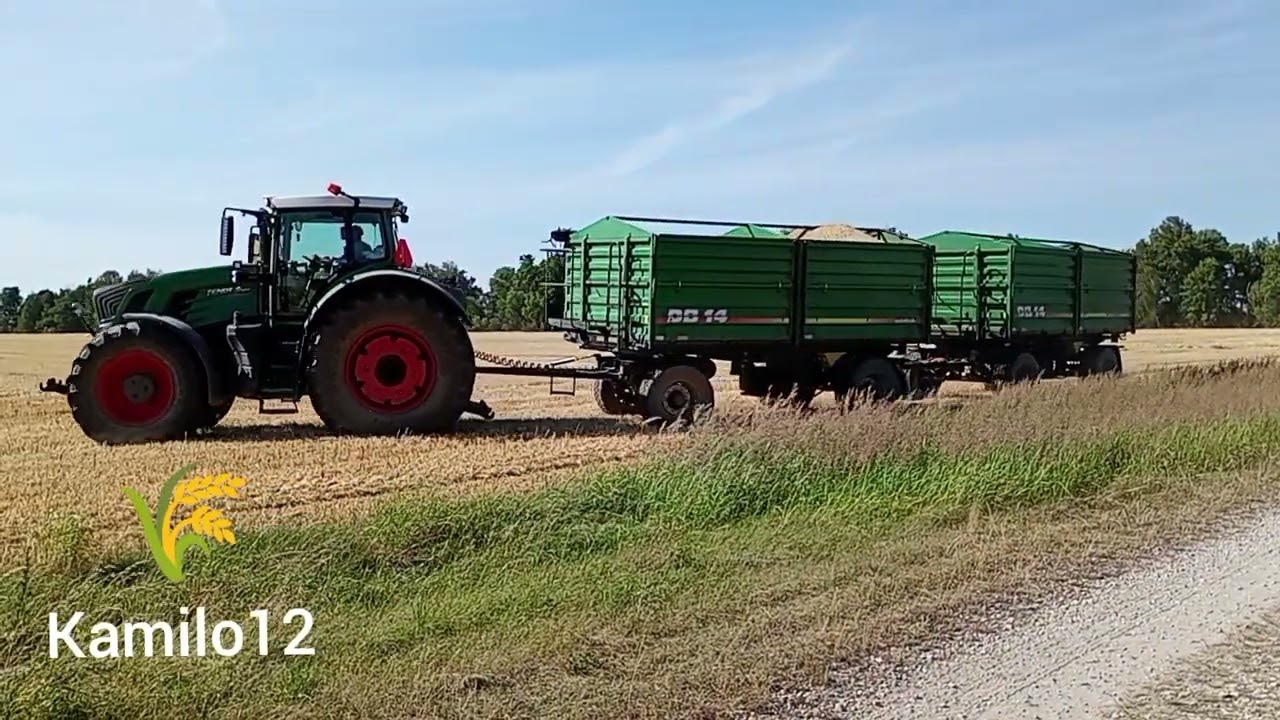 Żniwa Jęczmienne 2025 z Claasami/ Dźwiek maszyn
