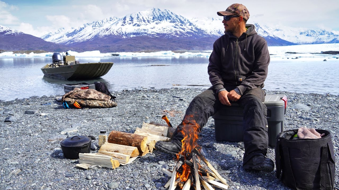We Took Our Jet Boat to a Glacier in Alaska