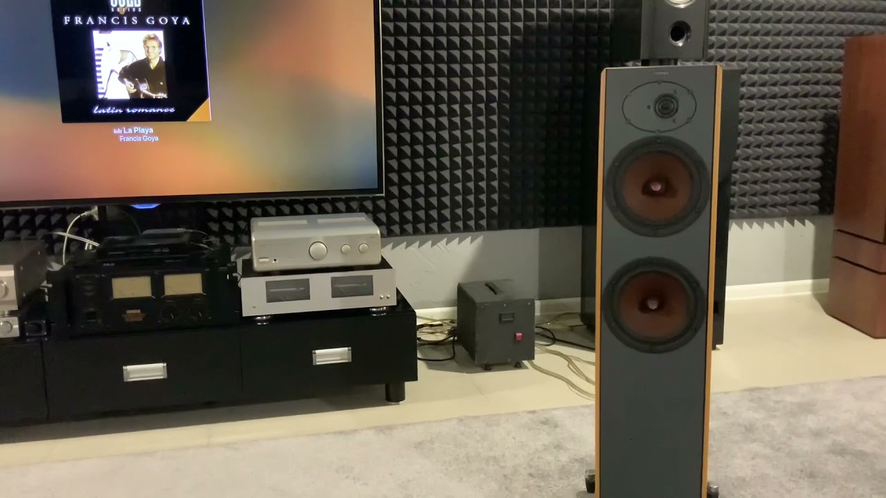 Jamo d-450  акустика высочайшего класса! В роли усилителя Yamaha ax-1