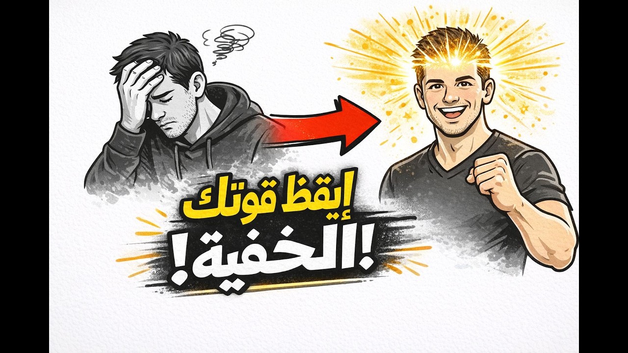 ملخص كتاب ايقظ قواك الخفية | 9 أسرار هيغيروا حياتك 180 درجة 👌💪 #foryou #ملخصات_كتب #تطوير_الذات