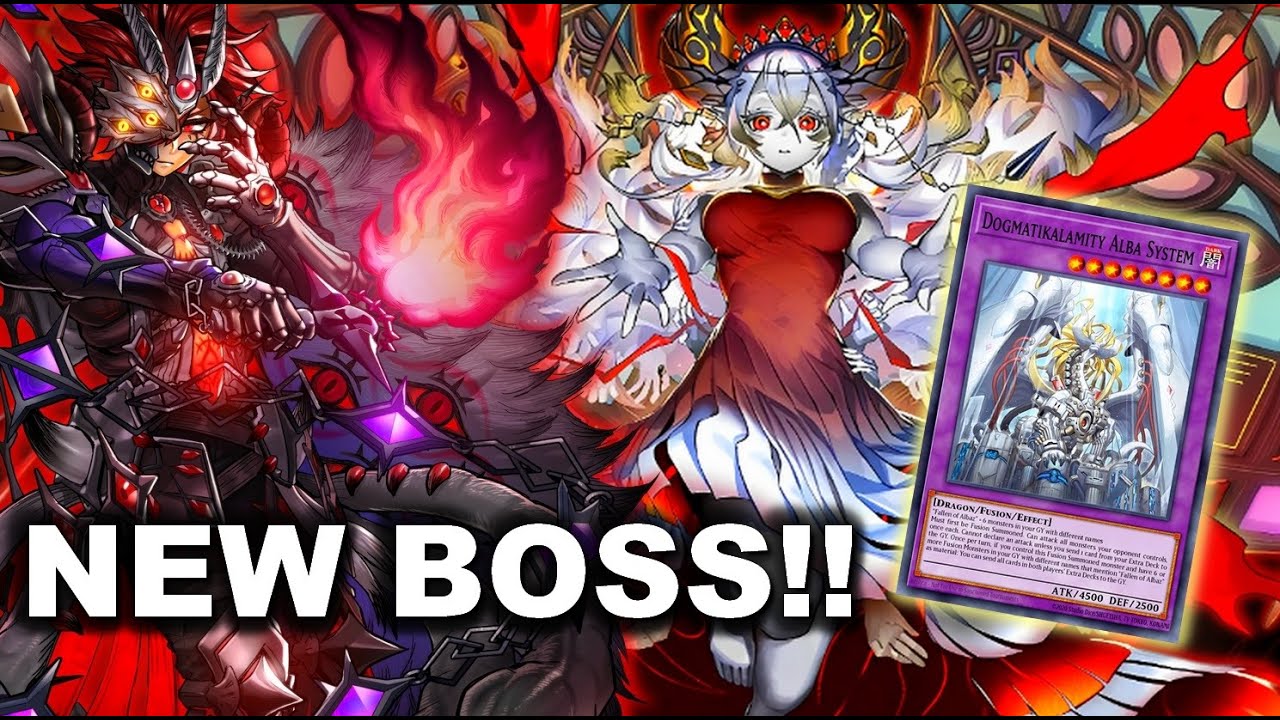 INSANE NEW BRANDED BOSS!! DOGMATIKALAMITY ALBA SYSTEM DECK POST BATTLES OF LEGEND!! |MDPRO3| 烙印 デスピア