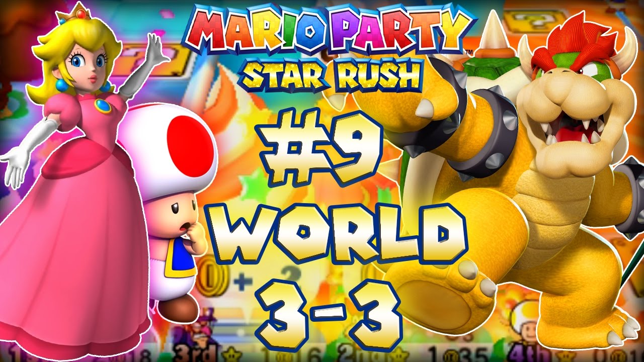 ABM: Mario Party Star Rush! Toad Scramble! Walkthrough # 9 HD