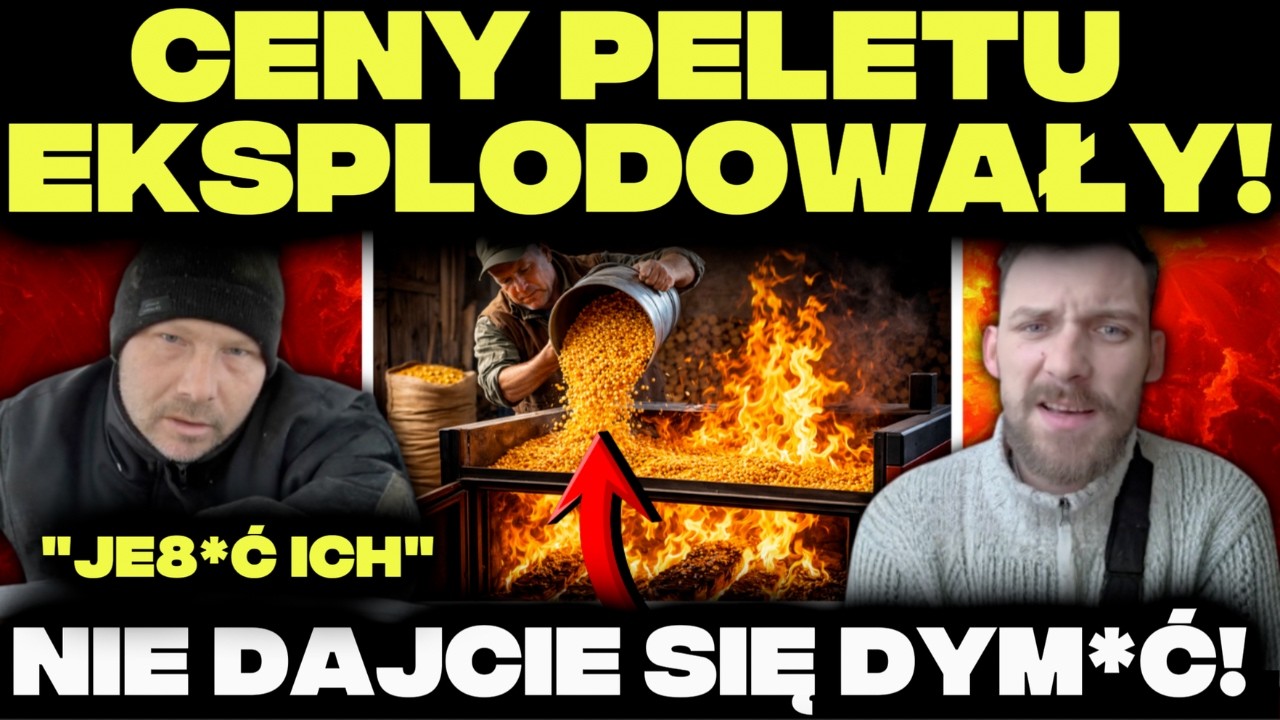 PELLET DLA BOGACZY?! GRZANIE ZBOŻEM RATUJE POLAK&Oacute;W!