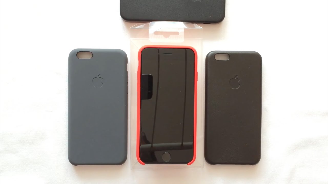 iPhone 6 Kutu Açılımı (128 GB Uzay Grisi - Siyah Deri, Siyah Silikon ve Kırmızı Silikon)