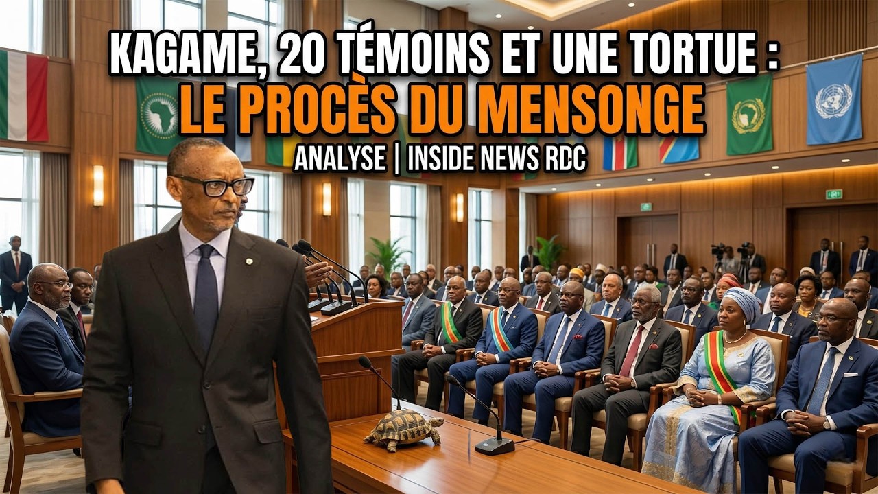 KAGAME DEVANT 20 AMBASSADEURS : L'ART DE PLAIDER SANS AVOUER -- INSIDE NEWS RDC