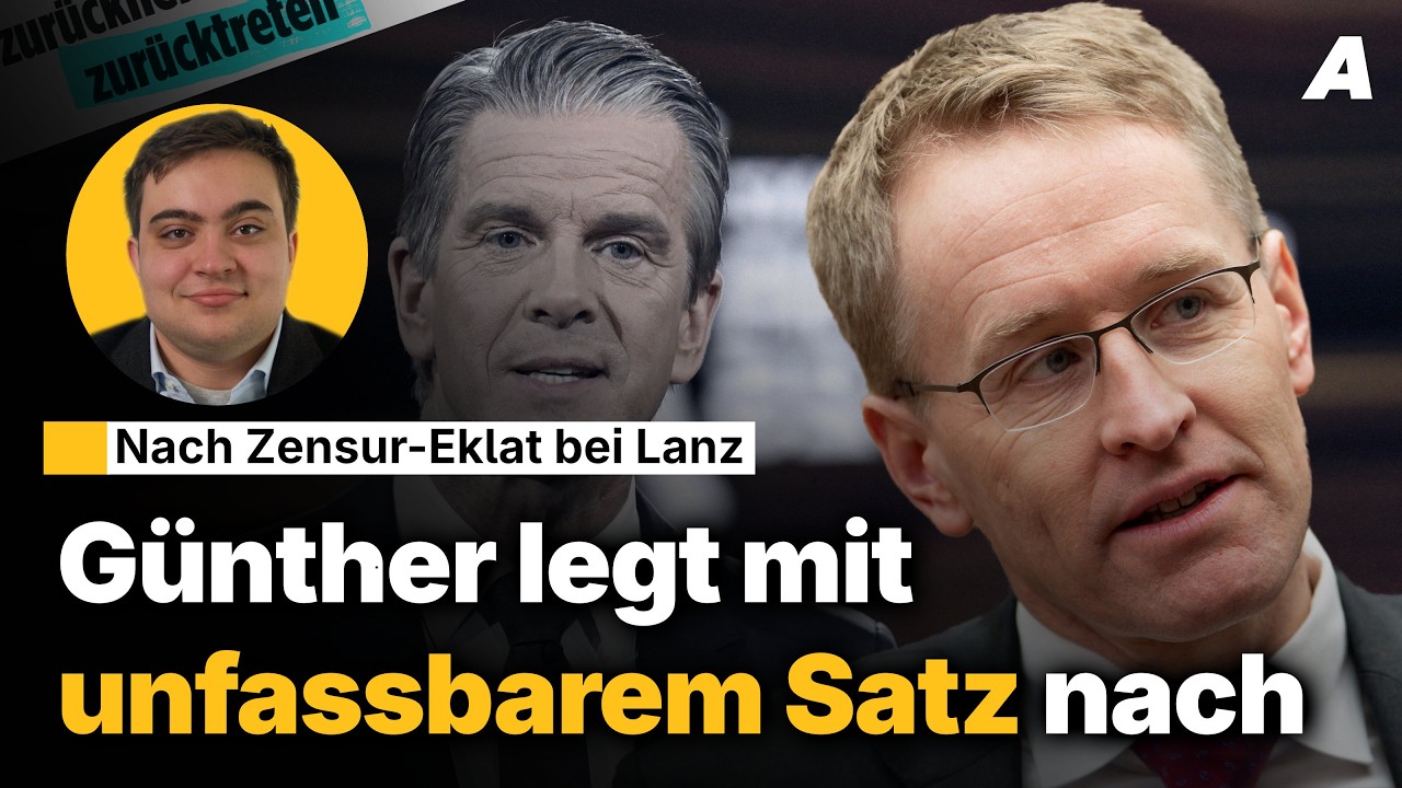 N&auml;chster G&uuml;nther-Eklat in Zensur-Debatte |&nbsp;Newsroom