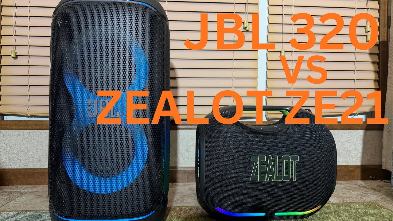 JBL PARTYBOX 320 vs ZEALOT ZE21 | Binaural Audio