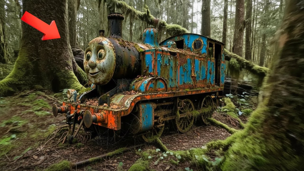Abandoned Thomas the Tank Engine Full Restoration | Relaxing ASMR Process