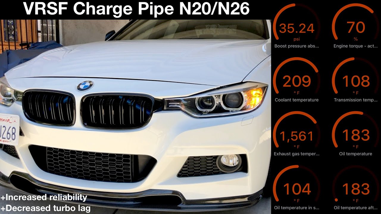 BMW F30 | VRSF Charge Pipe (N20/N26)
