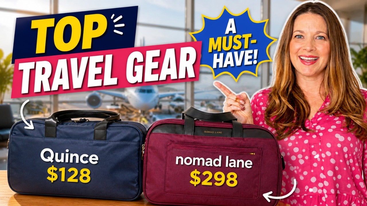 Nomad Lane Bento Bag vs Quince Voyager Split | Best Travel Tote? | Which is Better?