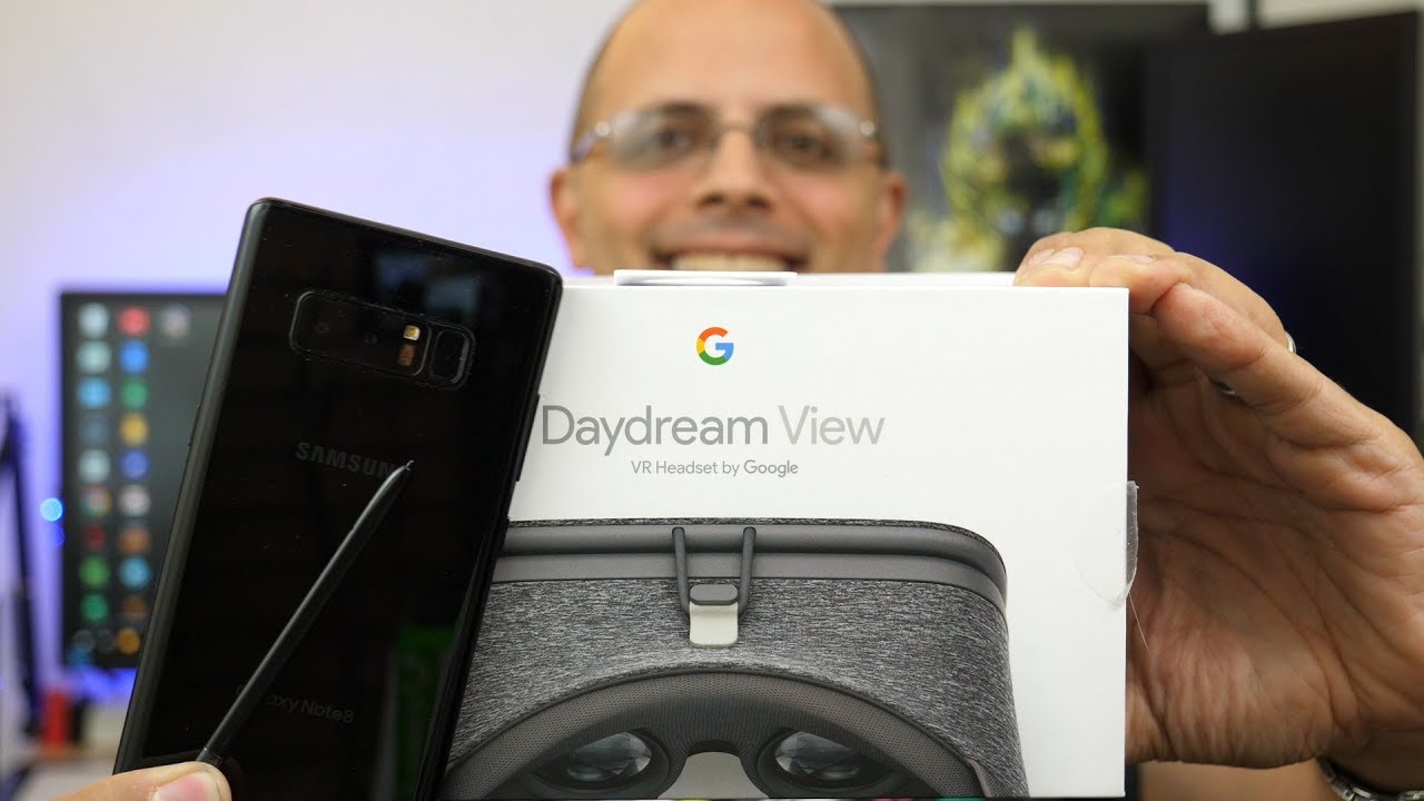 Samsung Galaxy Note 8 With Google Daydream VR Review (Works on S8 and S8 Plus As Well)