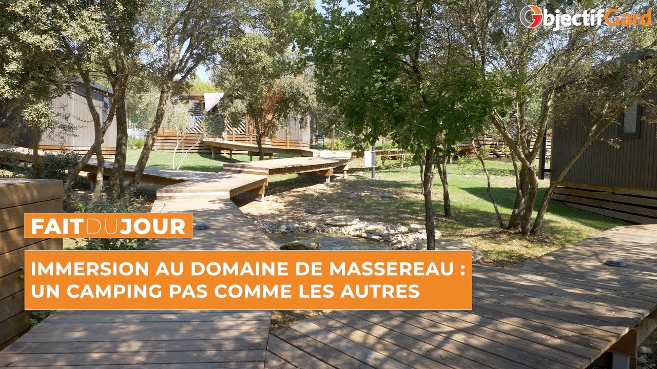 FAIT DU JOUR Immersion au Domaine de Massereau : un camping pas comme les autres