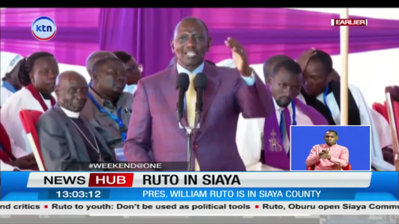 President Ruto visits Siaya to launch digital hub
