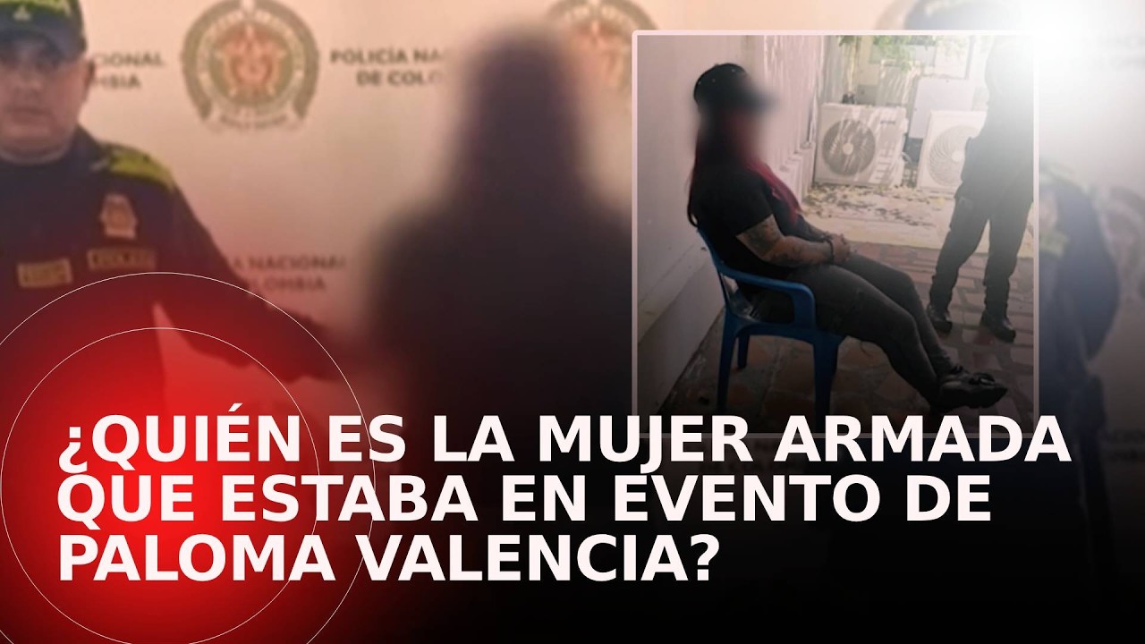 ¿Qué se sabe sobre la misteriosa mujer que tenía un arma durante el evento del Centro Democrático?