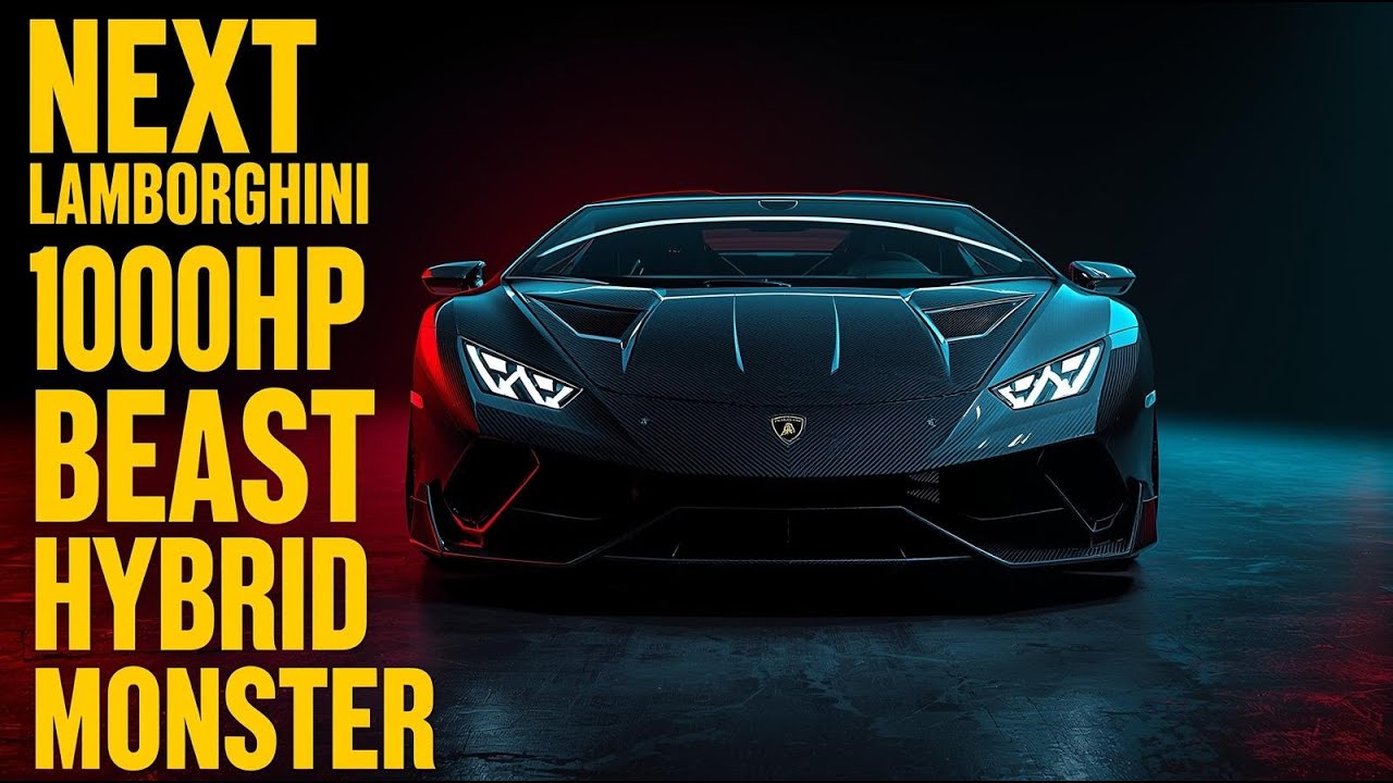 Upcoming Lamborghini Supercar 2026 | 1000HP Hybrid Beast Explained