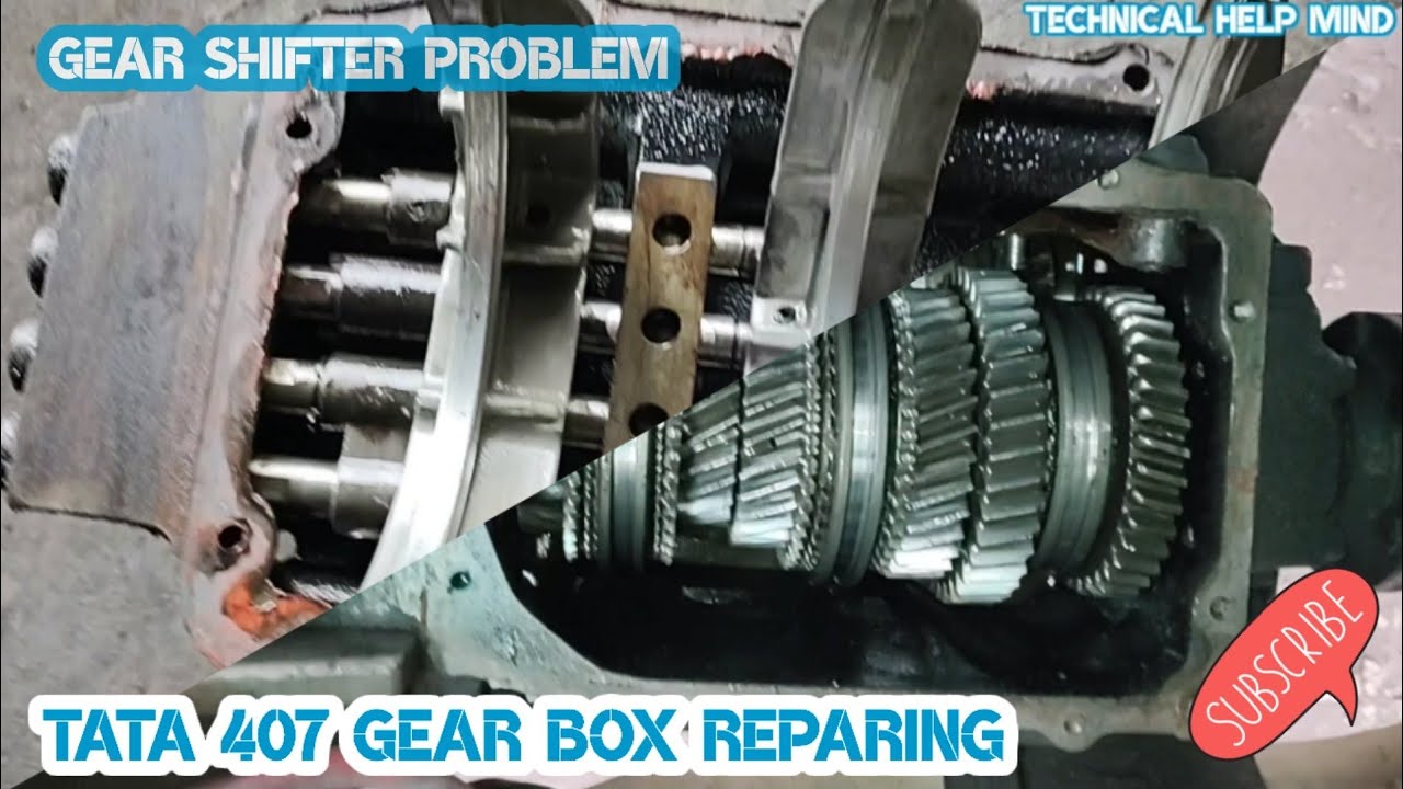 TATA 407 GEAR BOX REPARING//GEAR SHIFTER PROBLEM