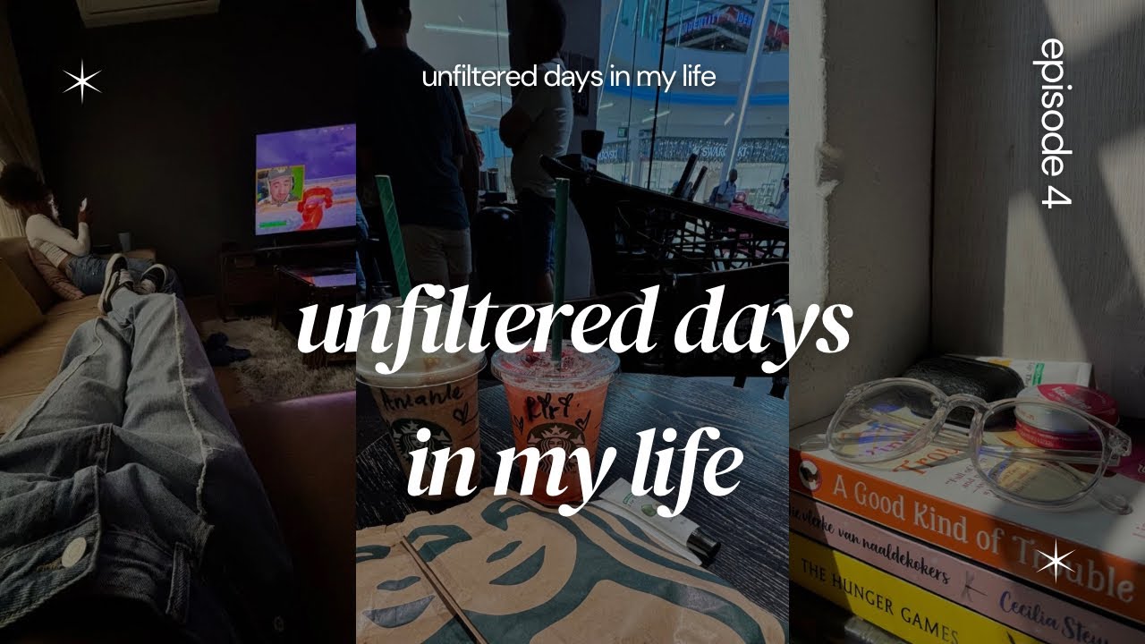 unfiltered days in my life ep.4|exams|shopping|going out|ect…