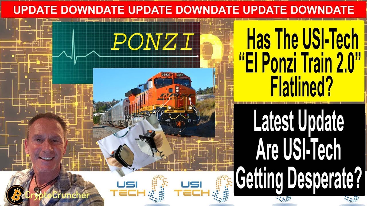 USI Tech Update - Has The Ponzi Train 2.0 Flatlined?