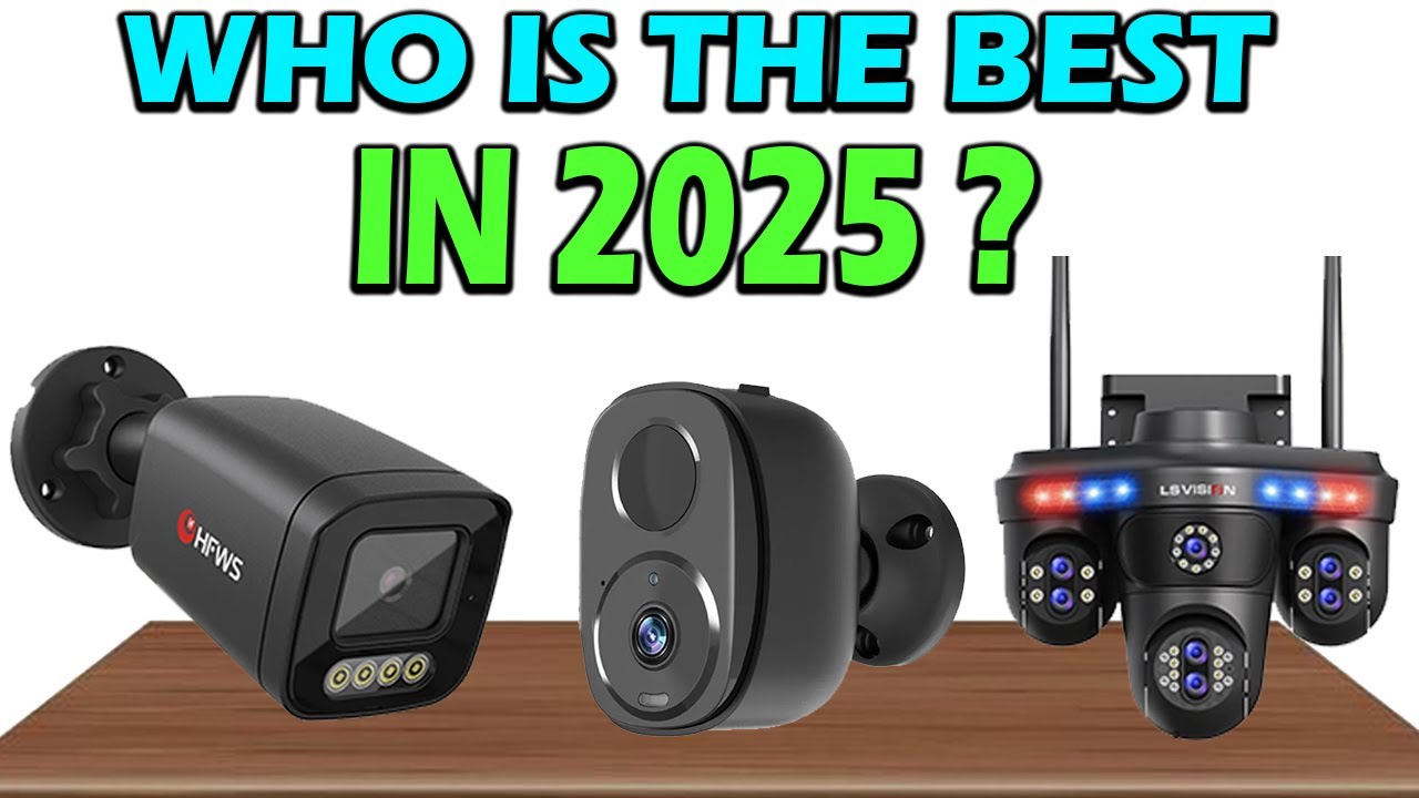 TOP 5 Best Night Vision Security Camera 2025 - Crystal Clear Footage Day & Night