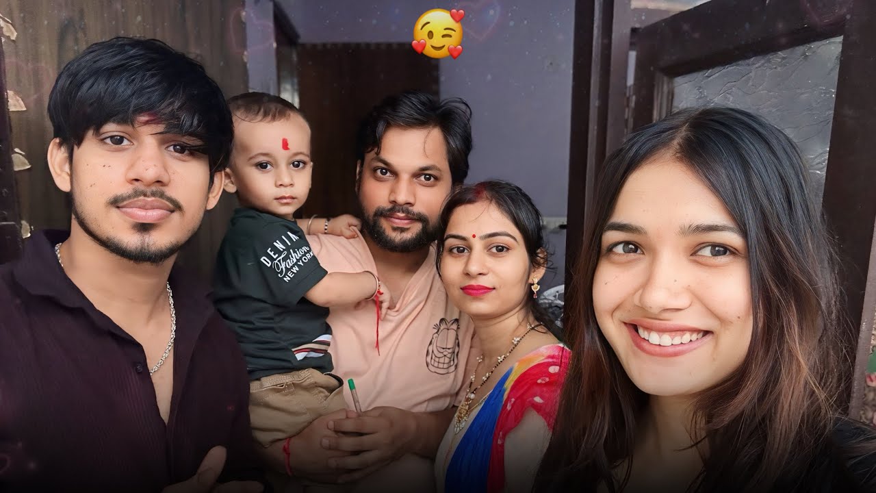 मैं or RUHI गए DIDI से मिलने ❤️🫂 || तेज बारिश हो गई || Ruchi Mohit Vlogs 