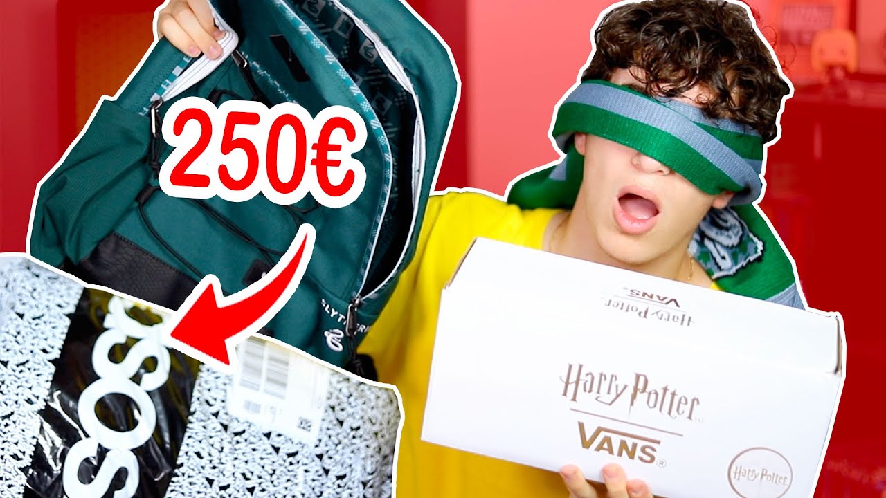 JE FAIS MON SHOPPING HARRY POTTER A L'AVEUGLE !