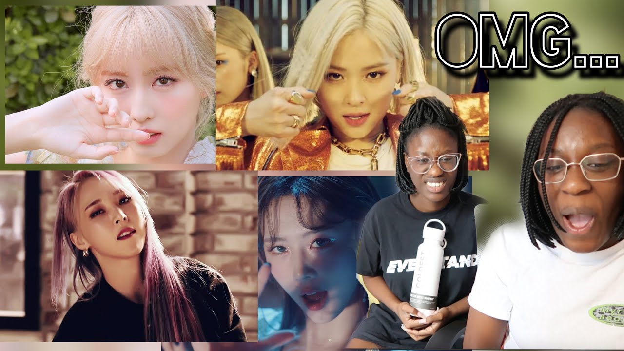 FIRST TIME REACTING TO MAMAMOO, ITZY, TWICE, & DREAMCATCHER (Hip, Not Shy, More & More, Boca)