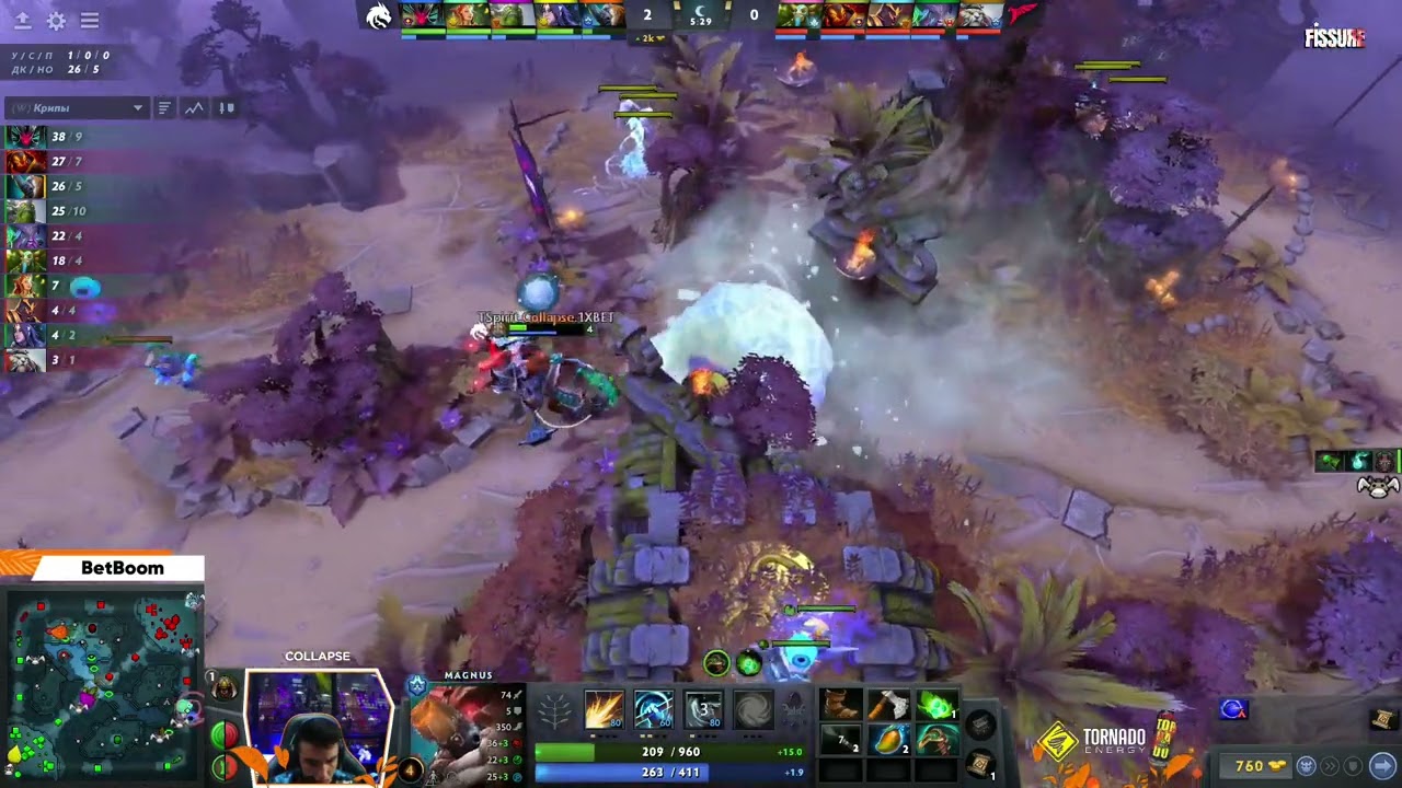 (RU) Talon Esports vs Team Spirit | map 3 | Lima Major 2023 | by Sheyl & ArsZeeqq