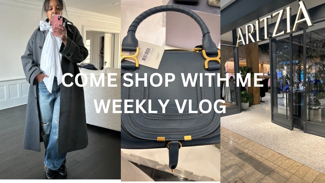 Come Shopping with me | J.Crew, Madewell, Aritzia + Cozy Lasagna Dinner weekly