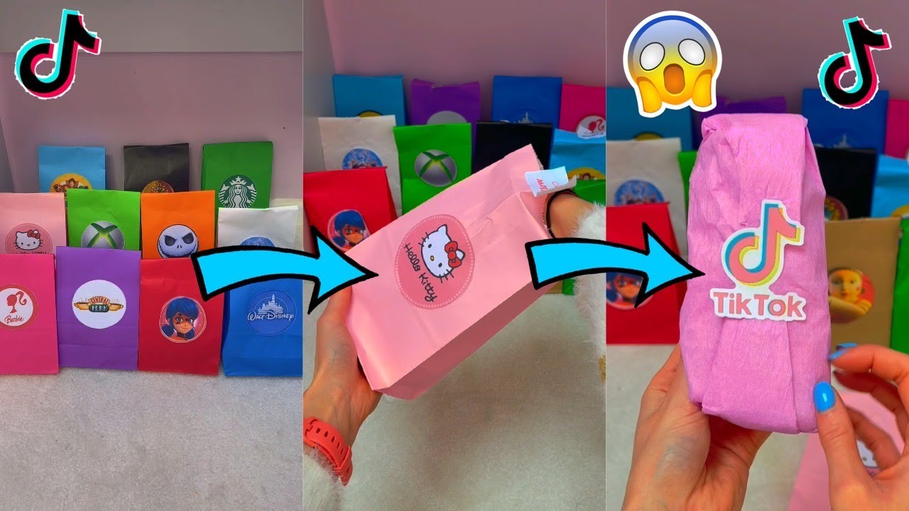 [ASMR] TikTok Mystery Fidget Bags, BAG 13!🎀 (HELLO KITTY!) #Shorts