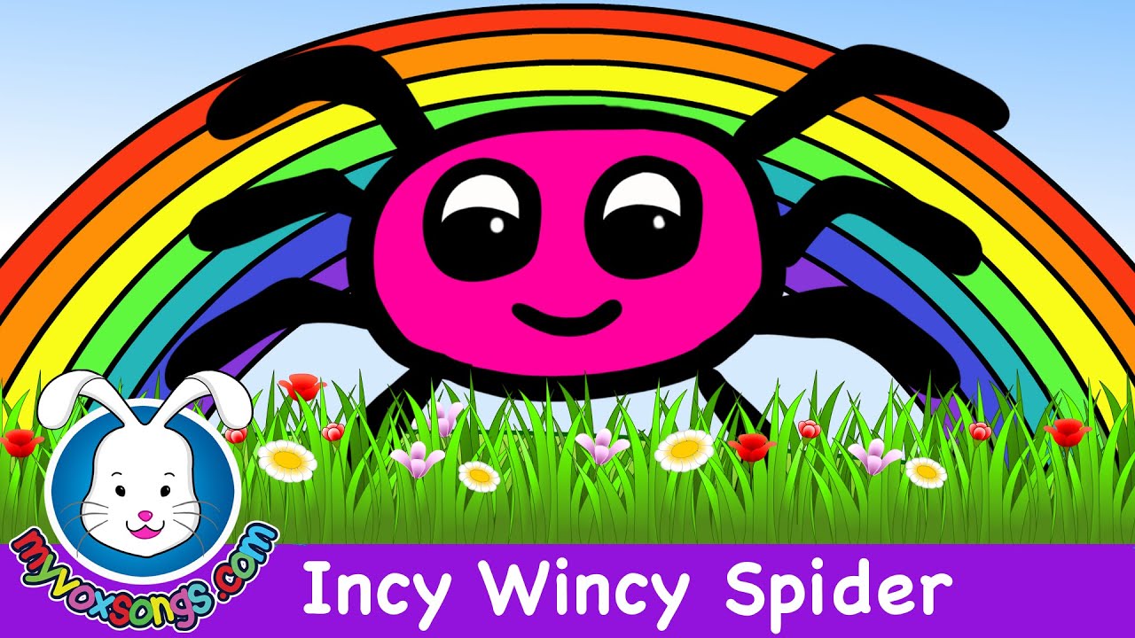 🌈🕸️ Incy Wincy Spider | 1-Minute Nursery Rhyme Fun 🎵
