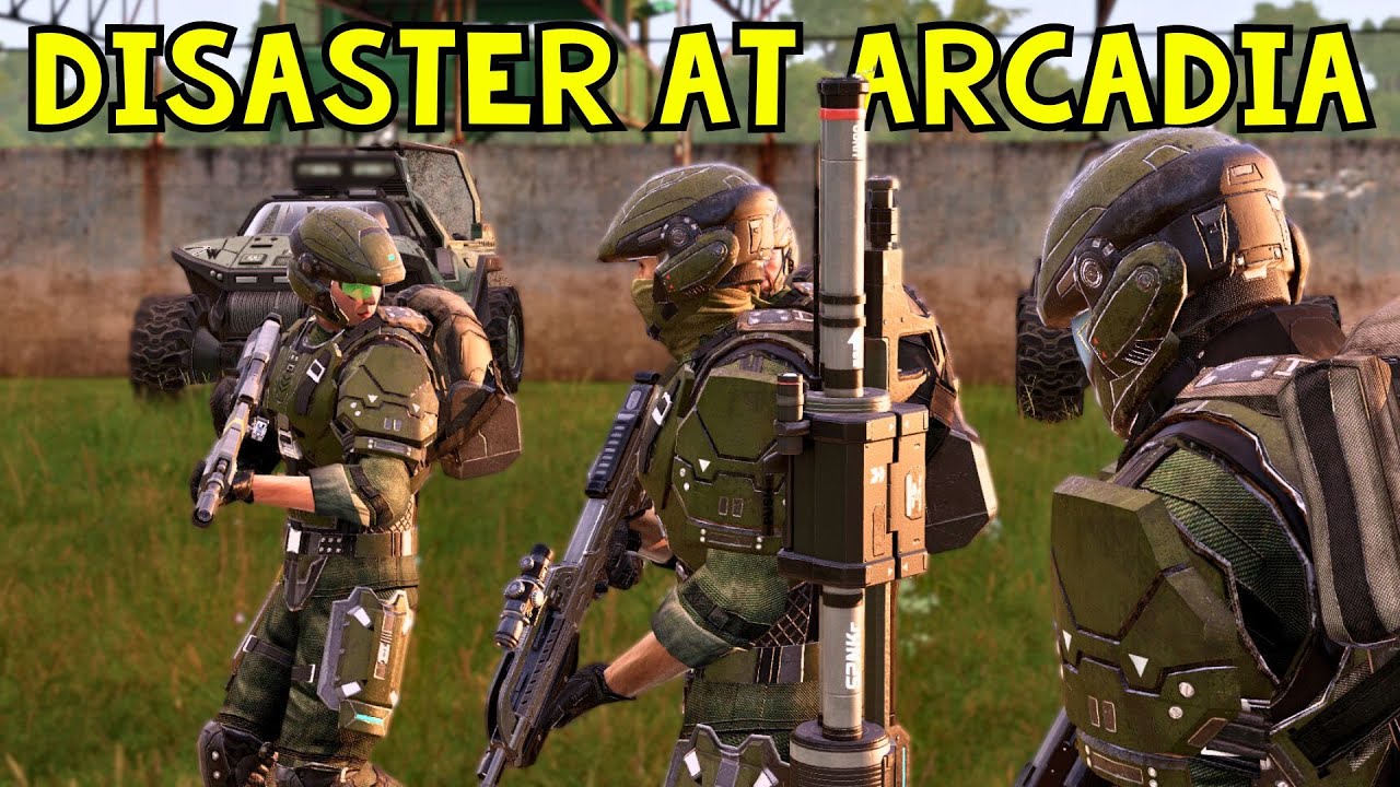 DISASTER at Arcadia | ARMA 3 Halo