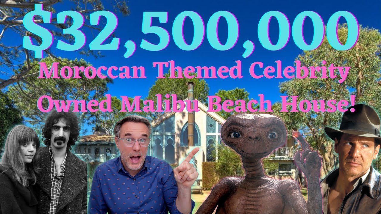 Inside E.T. Screenwriter and Gail Zappa's Malibu Beach House | Realtor Reacts