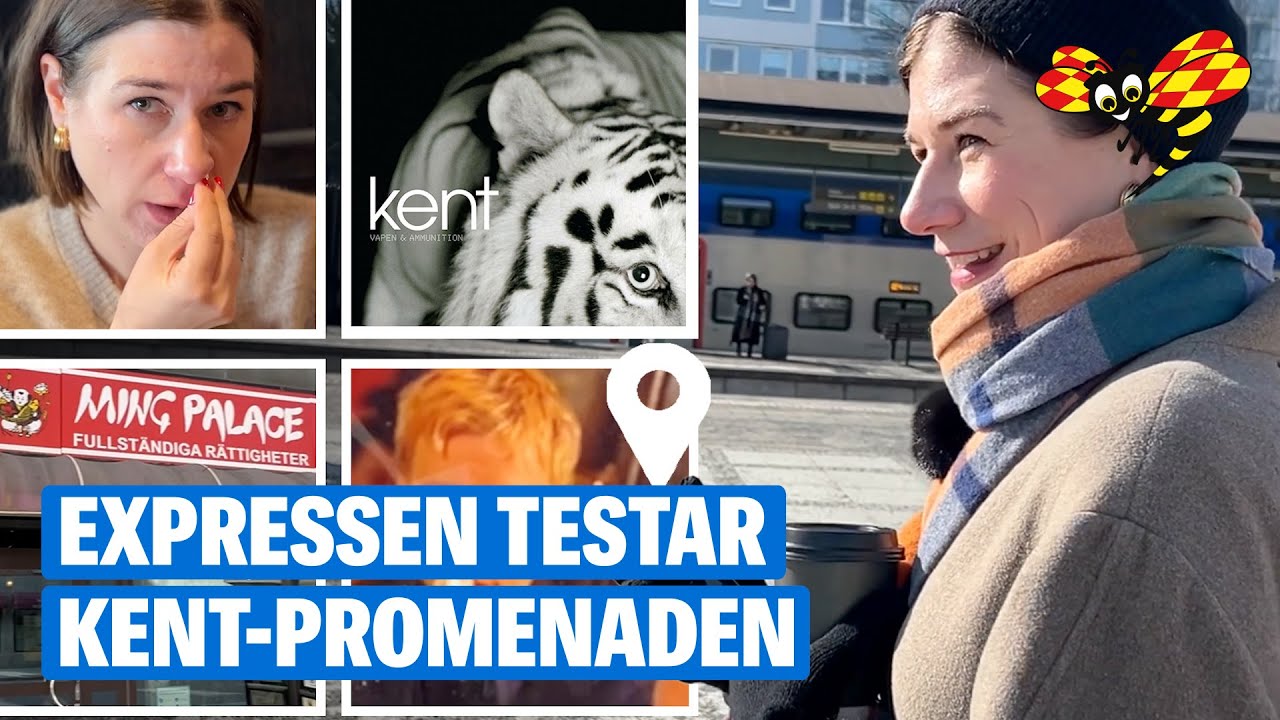 Inför Kents återförening: Expressen går Kent-promenaden i Eskilstuna