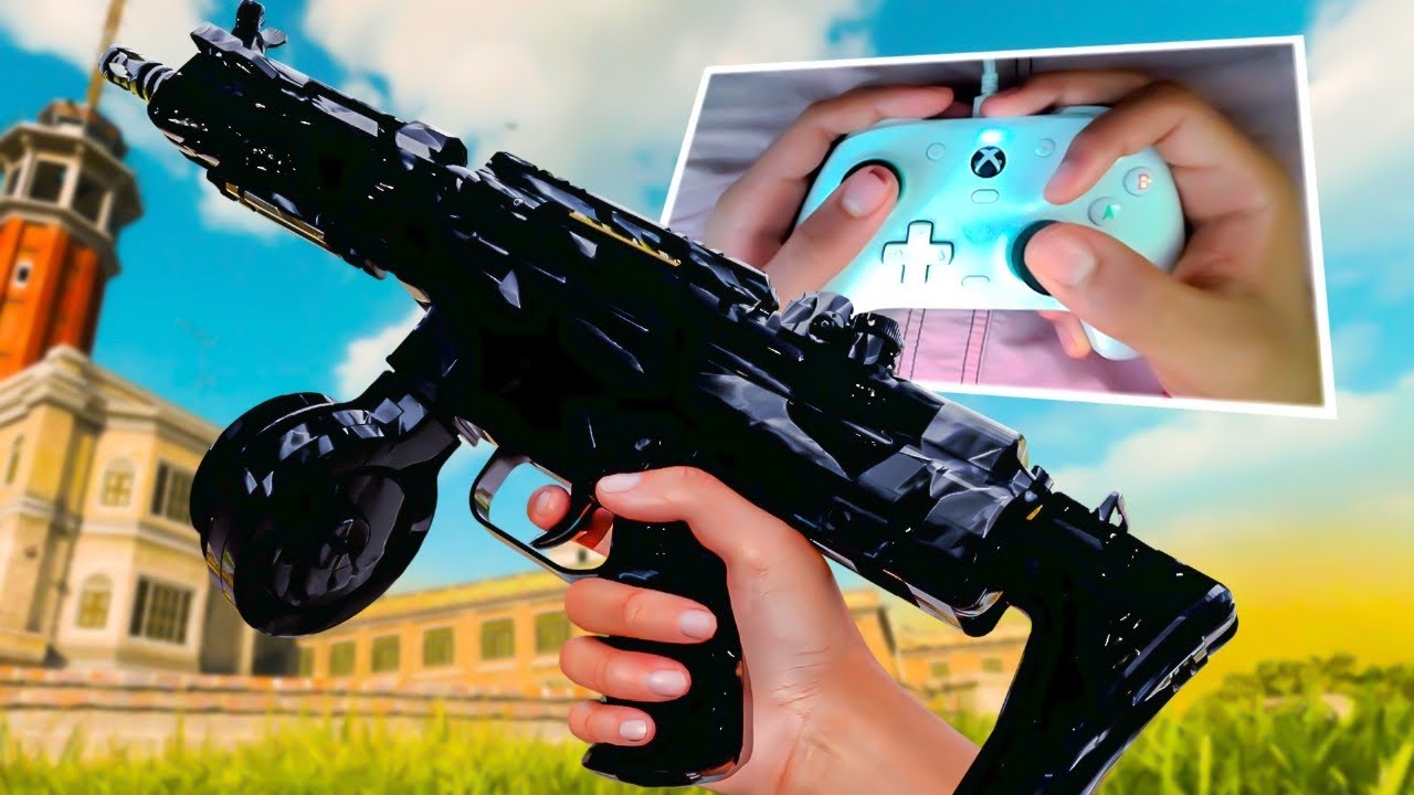 A FORMA mais DIFICIL de JOGAR WARZONE no CONTROLE !!!! (CLAW + PADLES)
