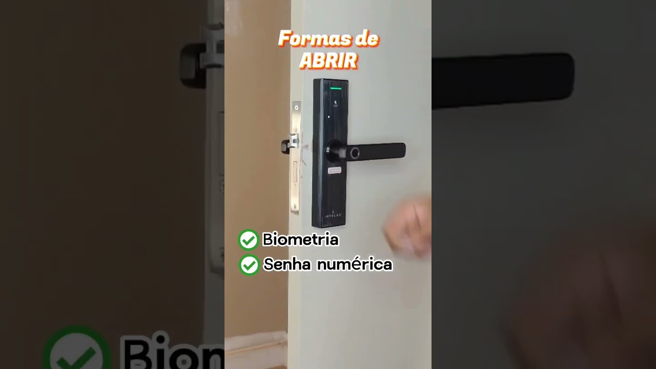 Tuya APP WIFI Fechadura Digital de Sobrepor, Fechadura Eletronica Fechaduras Digital de Embutir