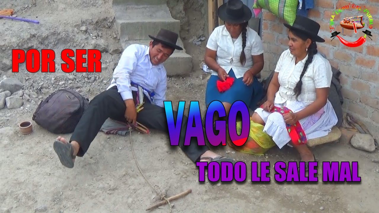 Este hombre vago pone escusas para no trabajar