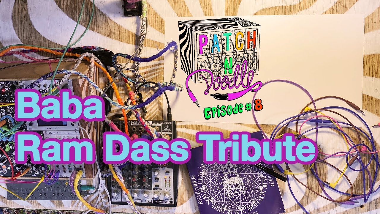 patch 'n' doodle with Damon Soule ep #08/ Baba Ram Dass Tribute