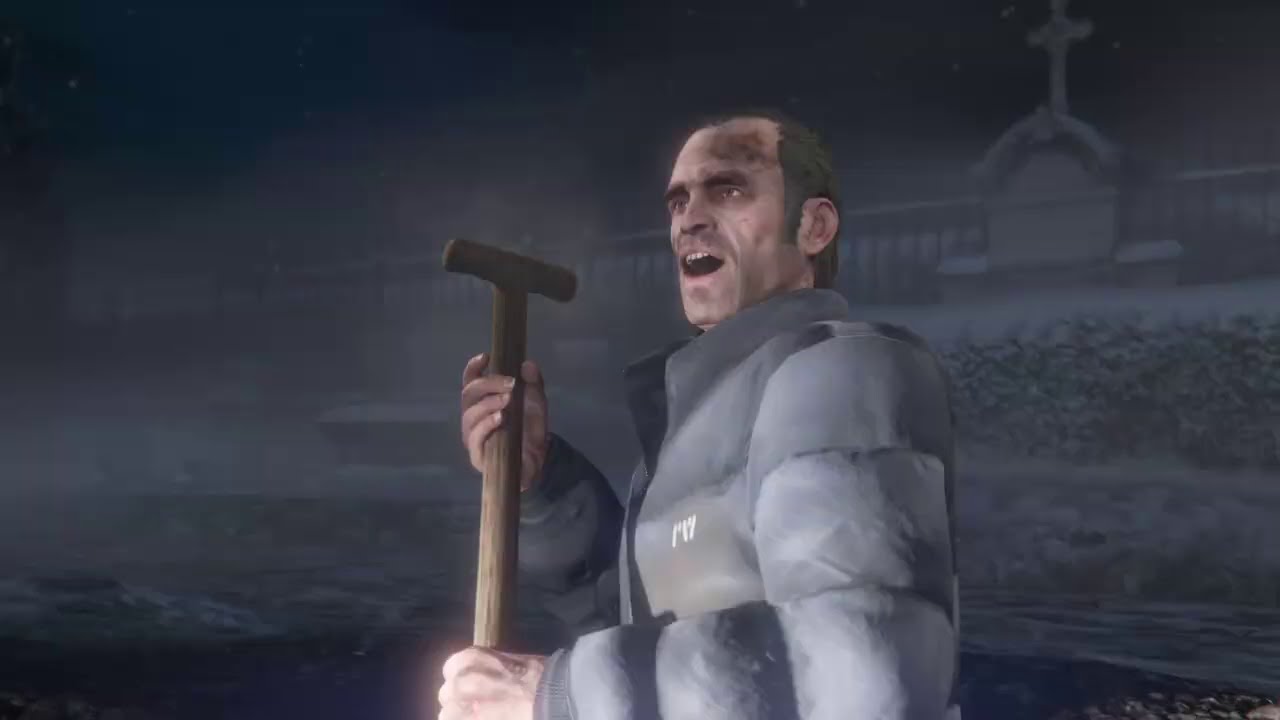 Trevor descubrio que Brad esta muerto :( Grand Theft Auto V