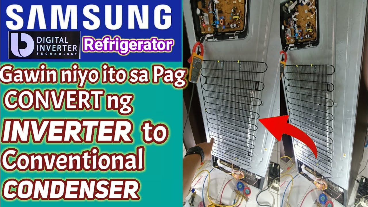 Gawin niyo ito sa Pag CONVERT ng INVERTER  Conventional Condenser Samsung Digital Inverter