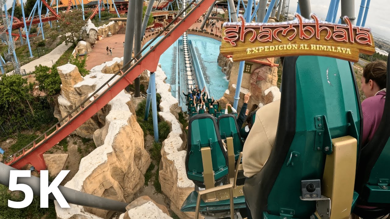 Shambhala POV 5K60 FPS // PortAventura - Backseat