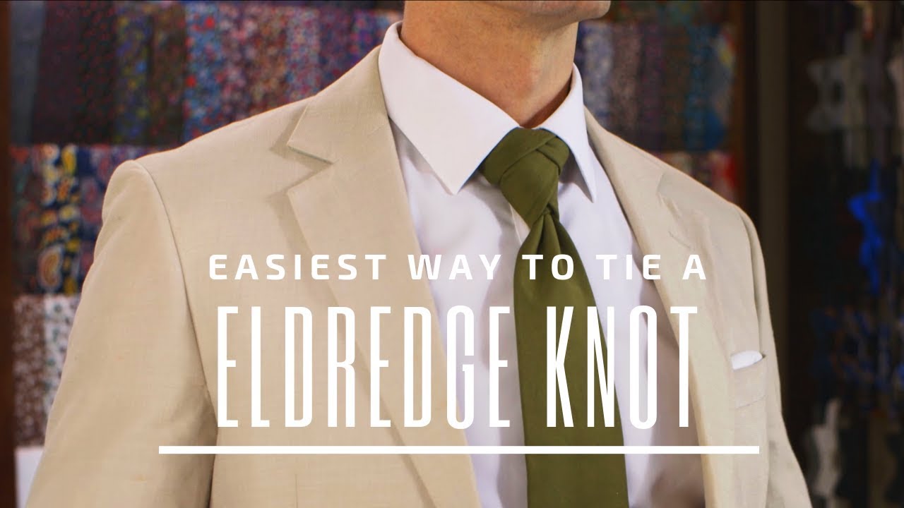 How to Tie the Eldredge Knot - For Beginners | Tie Knot Tutorial