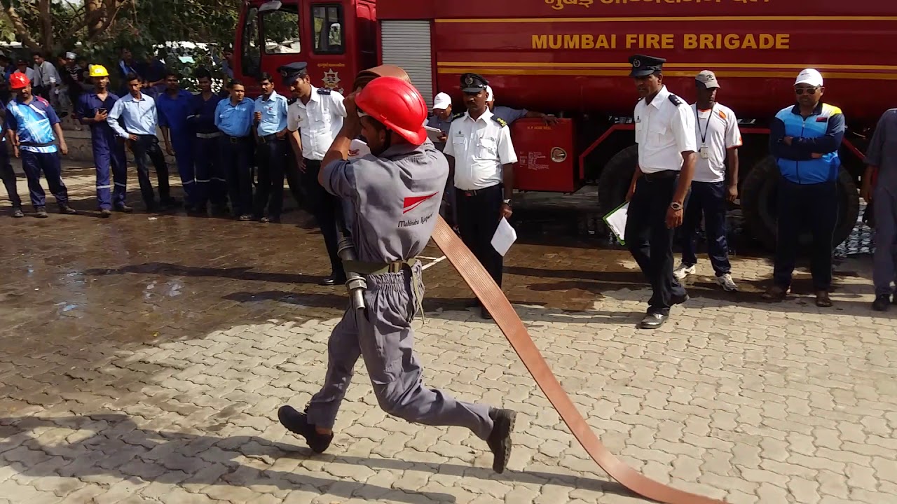 Maharashtra_fire Drill competition  2017_Mahindra &Mahindra, Igatpuri Team.