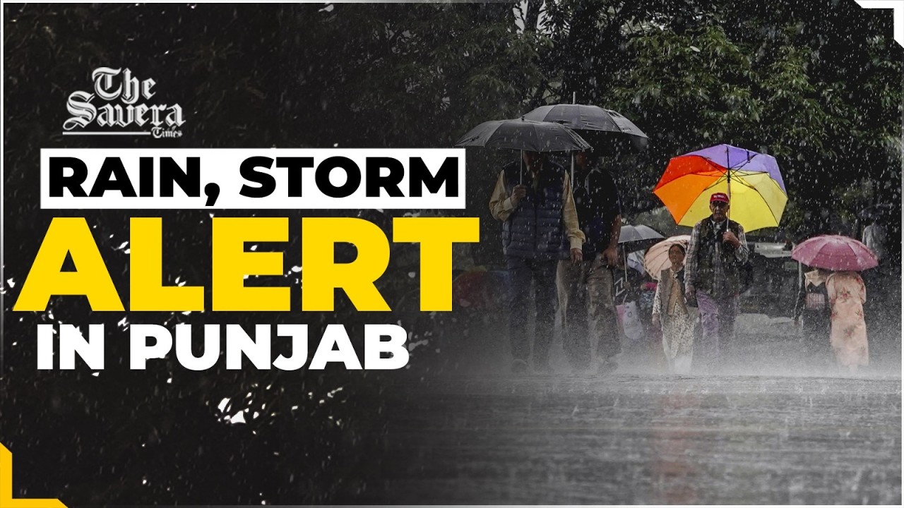 Live | Punjab Weather Update: Temperature Rises, Rain & Hailstorm Alert Issued