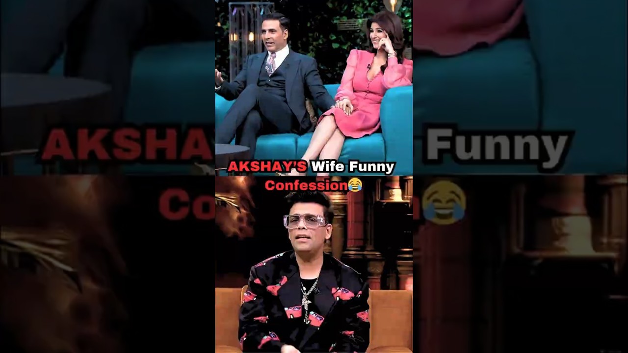 Akshay Kumar's Confession On Secret Fling😍Karan Johar #akshaykumar #karanjohar #bollywood