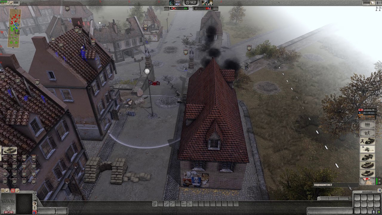 Men of War 2 Штурм. Линяя Фронта. 2х2 Тихий Город. 06.03.2020 Япония