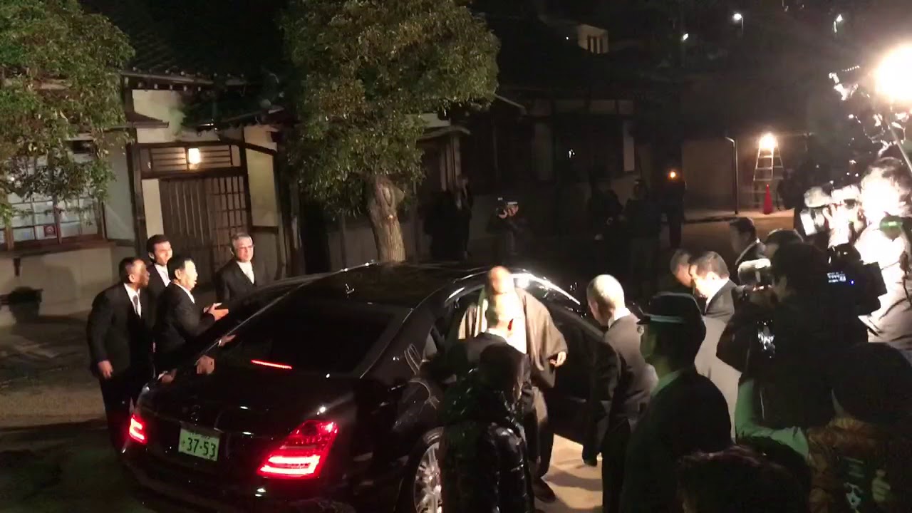 山口組・初詣(フラッシュ注意)